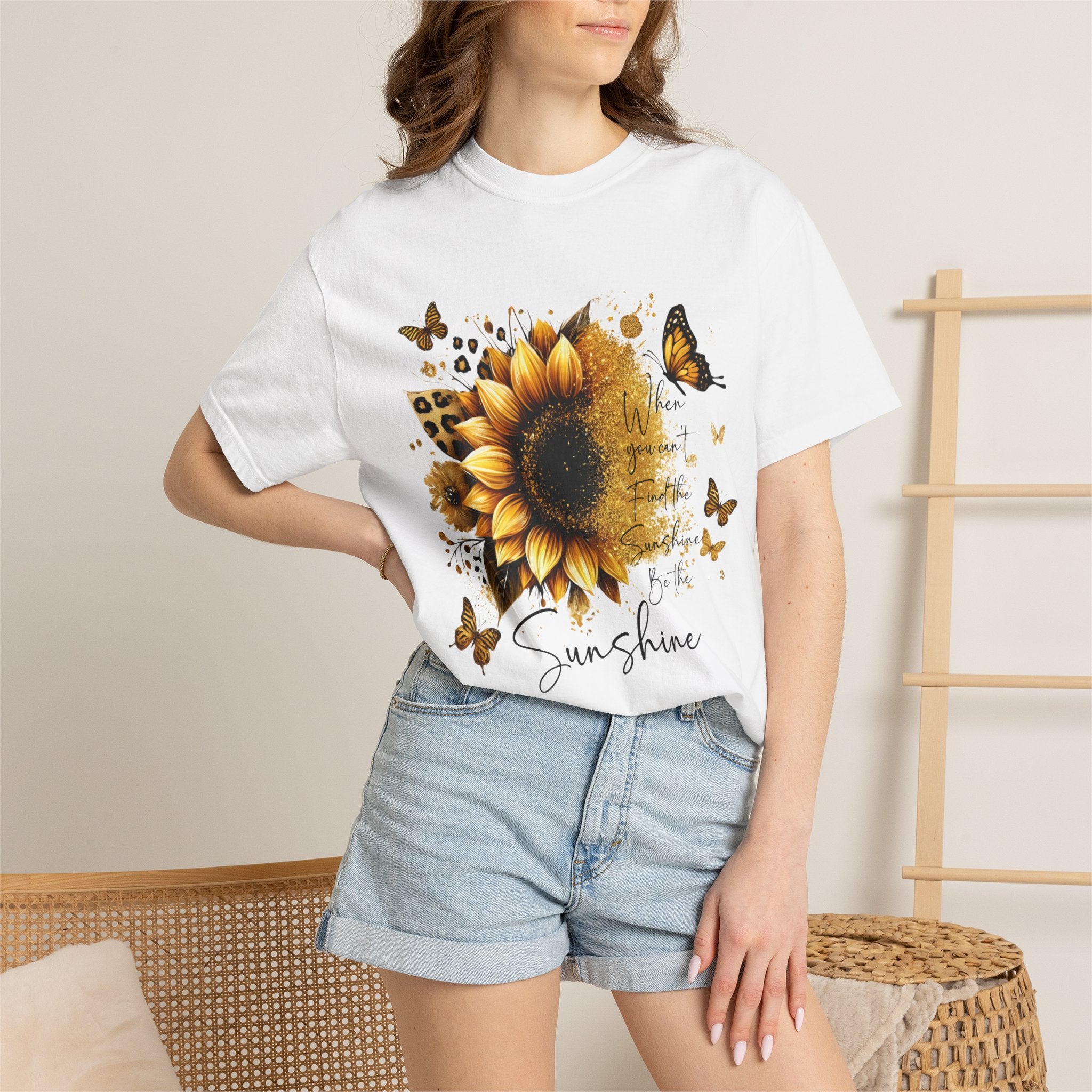 Sunflower & Butterflies “You Are My Sunshine” T-Shirt