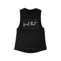 Women's 'F**k That' Flowy Scoop Muscle Tank — Casual Graphic Tank Top